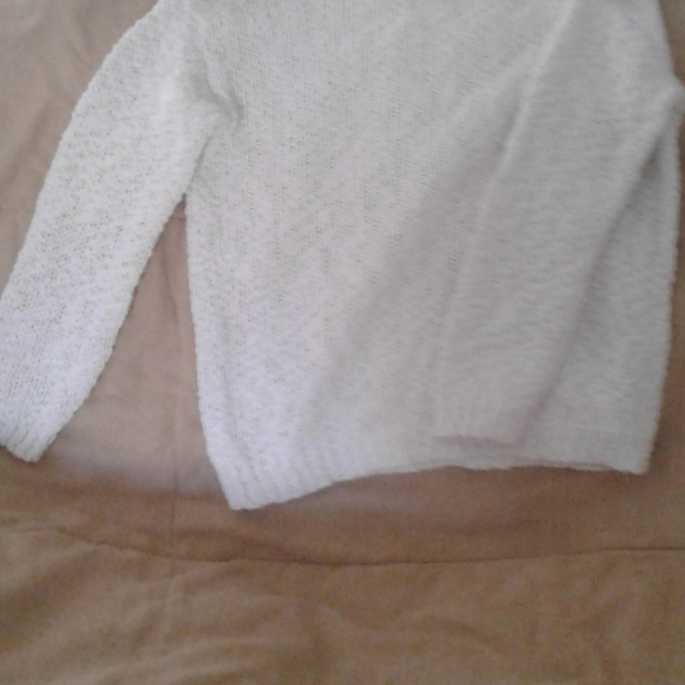 Barneys New York cream sweater xs